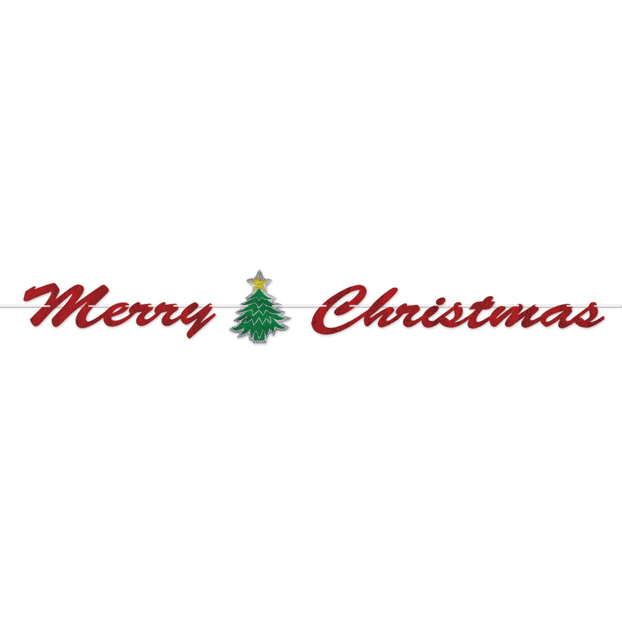 Beistle 6ft. Merry Christmas Streamer